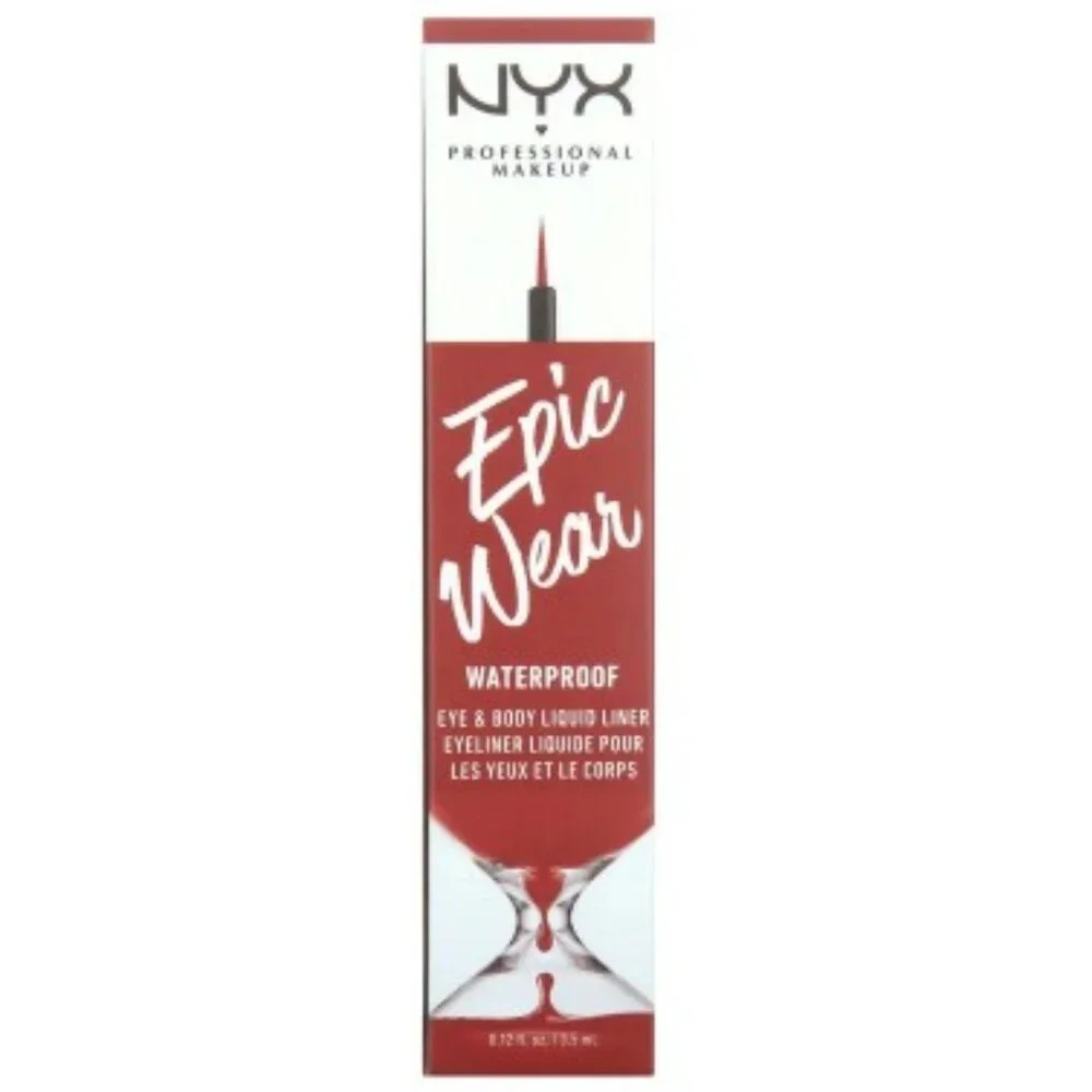 NYX Epic Wear Long Lasting Liquid Eyeliner - Red